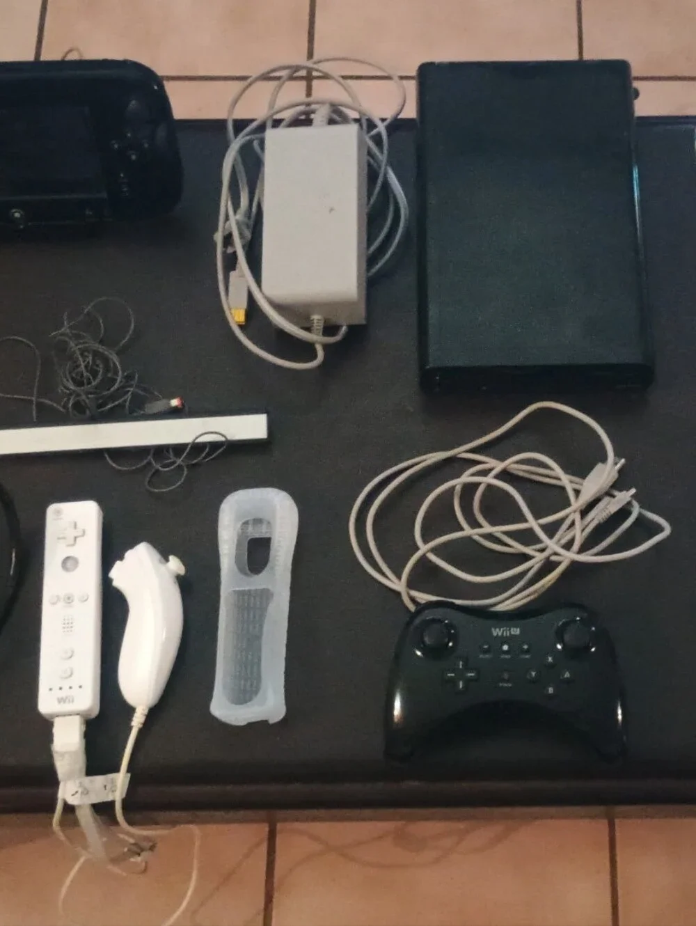 Nintendo Wii U Console in Black with 32GB Badge
